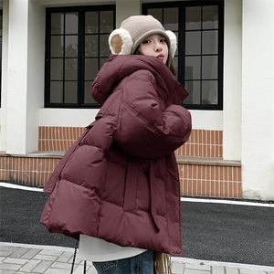 短款羽绒服女款冬季新款韩系小个子宽松外套