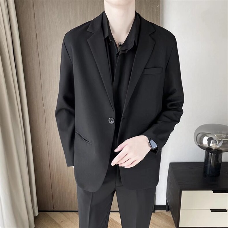 轻熟风西装高级西服外套休闲单西男士职业商务正装帅气Y71-P65,男装西服,星座1116A-2（原606A-1）