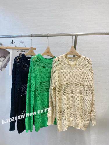 现货秋季新款镂空针织网罩超显瘦均码，其它，G