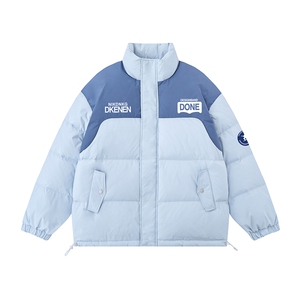 白底 新款冬季时尚百搭立领加厚棉服外套MY64303P125控158图片