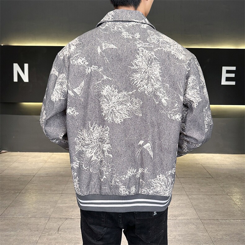 JK618-P802025商务夹克外套秋新款休闲夹克男士时尚宽松外套,男装夹克,星座507A（原星座306B-2）