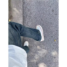 美式复古vibe风牛仔裤男潮牌炸街男生直筒长裤痞帅春秋季裤子，男装牛仔裤，星座506A