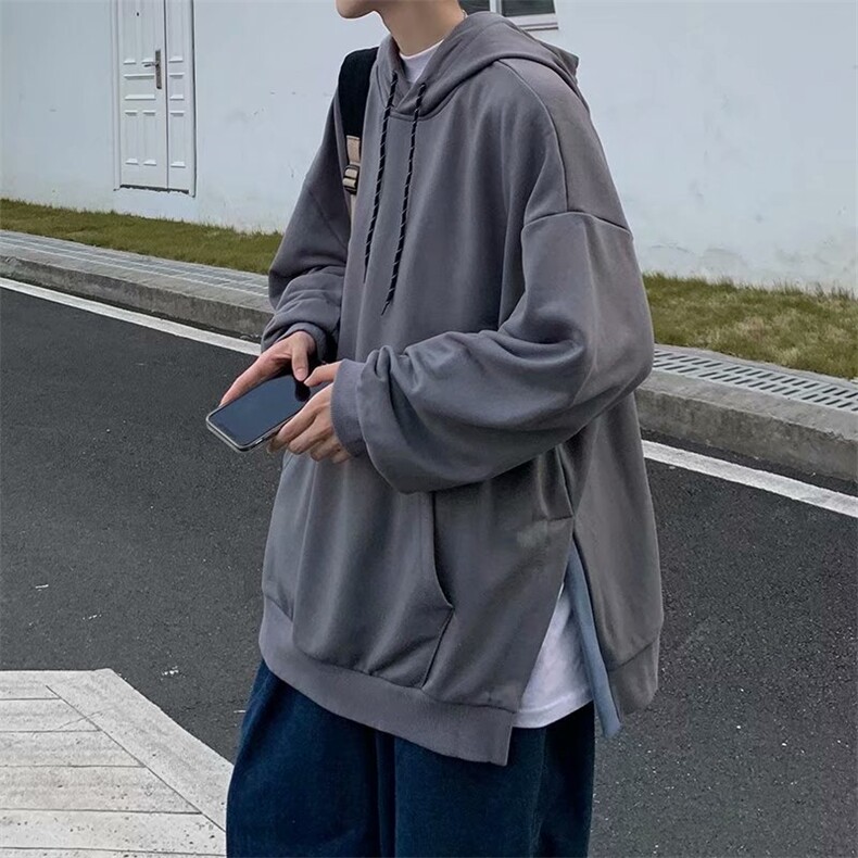 秋季连帽卫衣外套宽松ins高街欧美嘻哈风vibe港风帽衫  W1930-P30图片