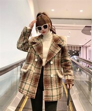 『现货』冬季昵料大衣，其它，安比希妮