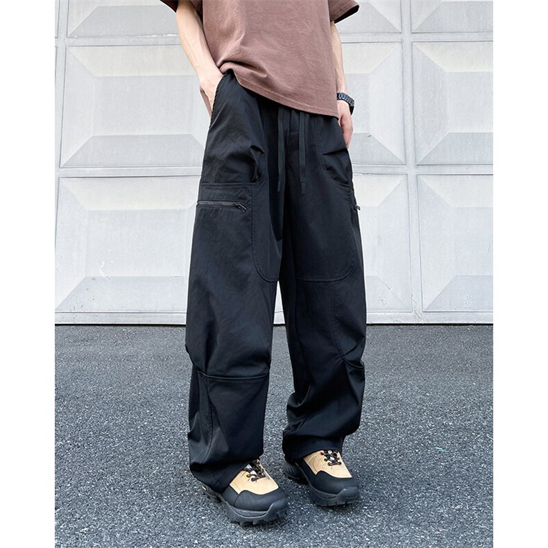 春秋季户外机能冲锋裤潮流宽松户外运动休闲裤,男装休闲裤,星座410-7