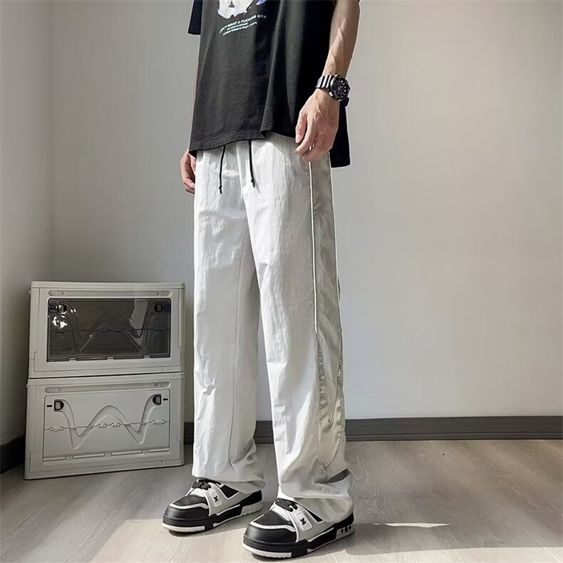 美式高街机能工装裤男款冰丝裤子潮牌运动户外速干947 P35图片