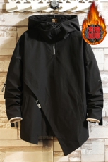 7XL-M加肥加大码立领棉衣男2023冬季新款加厚机能冲锋衣男控价118，男装棉衣，钱塘717(原712)