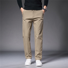 秋季新款商务休闲裤男士修身直筒商务百搭长裤子597-p38现货外贸，男装休闲裤，星座224-1