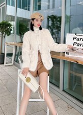 水貂毛皮毛一体，其它，莲佳妮