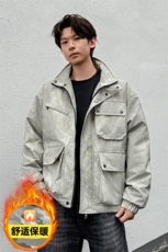 美式新款冬多口袋户外机能休闲棉衣外套A436-W995-P95138，男装棉衣，电商A436