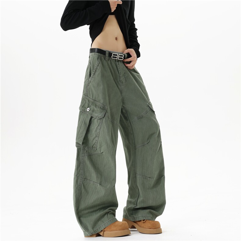 【现货】XZ1218BK1330特价P54100棉美式水洗做旧解构工装裤，男装工装外套，星座1218（原611-3）