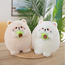 牛油果小猫抓机娃娃婚庆活动抛洒公仔娃娃机娃娃毛绒