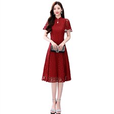 2022夏季新款新娘敬酒服气质连衣裙，女装连衣裙，金典明美