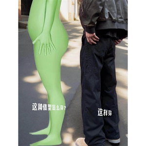 【网图现货】美式复古多口袋工装裤男直筒水洗宽松休闲K964/P55图片