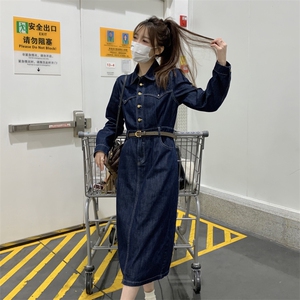 【档口现货】2024秋装新款牛仔休闲连衣裙266-P130-K180图片