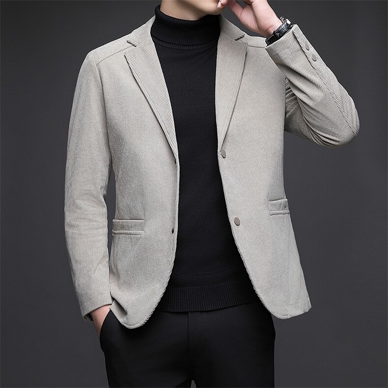 秋季新款西装男西服简约外套西服商务休闲小西装单西,男装西服,电商B360