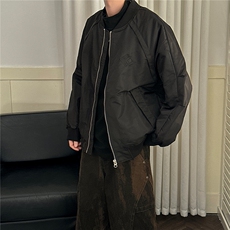 主推现货冬季潮牌棉衣棒球服外套男痞帅风A351-AJ2646-P125控188，男装棉衣，电商A351