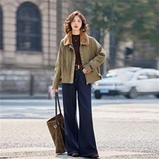 现货！！！！轻薄棉服女式短款，女装棉衣/棉服，素月