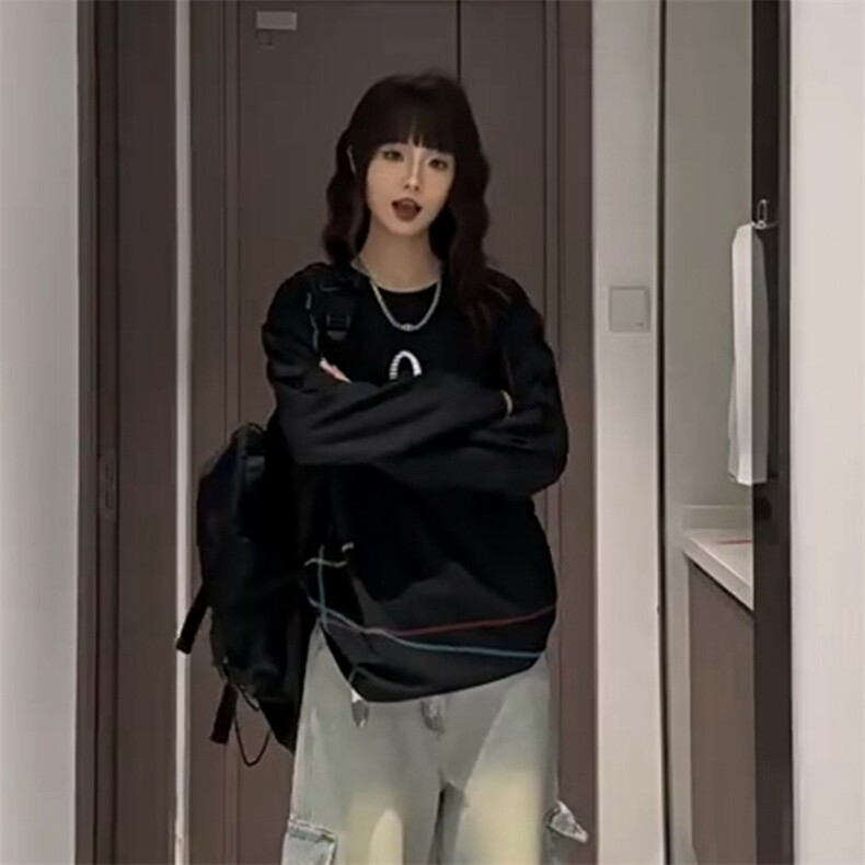 美式高街解构工艺速干长袖T恤衫男女款防晒上衣户外运动骑行服潮,男装防晒衣,电商A486