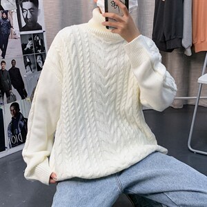 麻花毛衣男秋冬季外穿日系复古港风韩版宽松套头慵懒MY9003-P45,男装针织衫/毛衣,星座1008-1