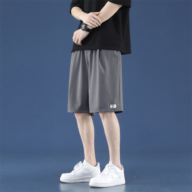 免烫抗皱休闲潮流百搭清爽速干冰丝潮流五分裤DK505-特批17,男装休闲裤,星座718-1
