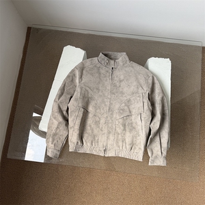 已备货 春款皮夹克 W2622P95特图片