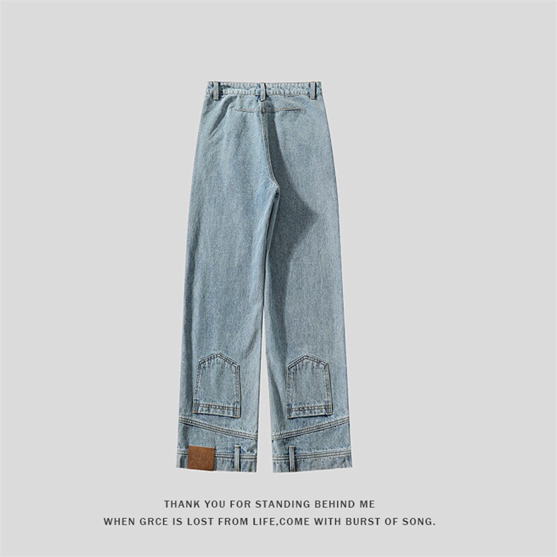 特批P40无差价面料:81.7棉12.7再生纤维素纤维5.6聚酯纤维N9070，男装牛仔裤，电商A001