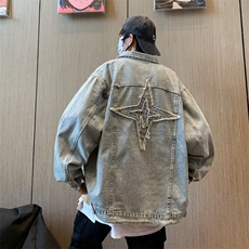 秋季青春流行男夹克文艺潮外套J2112P65，男装夹克，星座1116-2