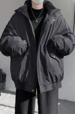 棉服男冬季新款港风宽松连帽棉衣MF9006-P90，男装棉衣，星座214-3