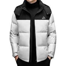 2025新款冬季男士90%白鸭绒迷彩羽绒服大衣加厚304克羽绒服外套，男装羽绒服，钱塘723