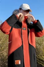 8XL~M冬季新款港风加厚大毛领中长款棉衣棉服货足支持各种活动，男装棉衣，钱塘717(原712)