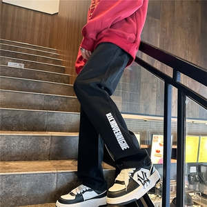 k1075-p48-控68  现货宽松拉链cleanfit牛仔裤马丁靴黑暗图片