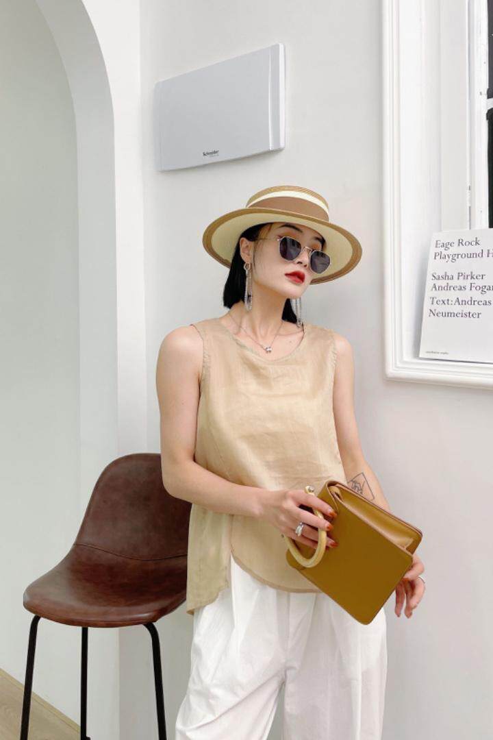 现货苎百搭背心，女装背心吊带，尤鱼 YOOYUU