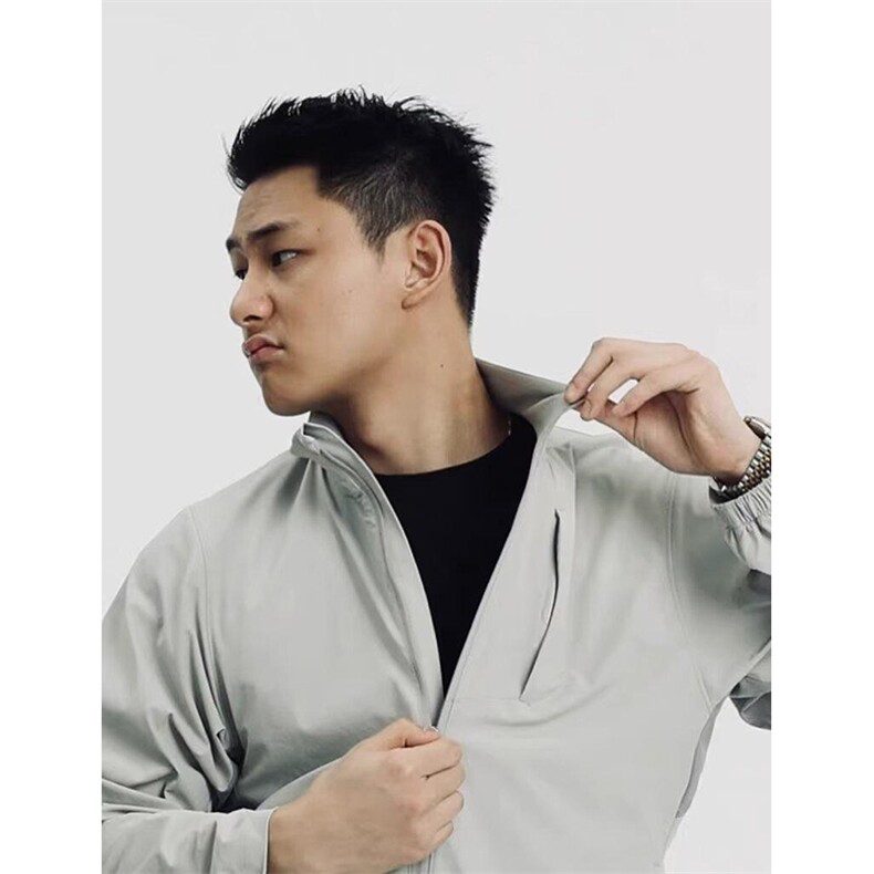 春夏款高品质冰感速干防晒服男女休闲户外运动外套透气机能风夹克，男装防晒衣，电商A486-1