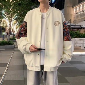 春秋季棒球服男女新款美式夹克休闲外套XZ102B-1-JK2608P85图片