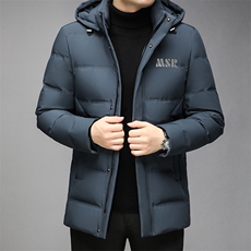 2023新款工装羽绒服男冬季连帽可拆卸休闲保暖外套潮GR69010-P320，男装羽绒服，电商B212（原钱塘6029）