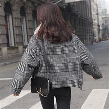 2021毛呢短外套仿兔毛内胆8619-8822现货，女装毛呢外套，浙宝229