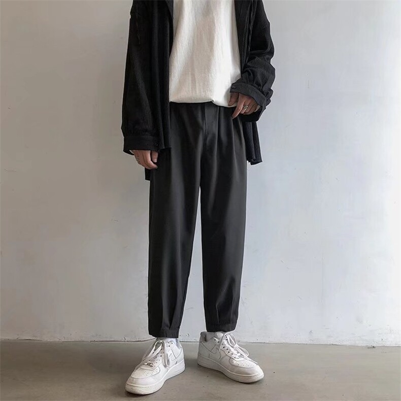 男春季潮流时尚休闲长裤冰丝裤XB316P26图片