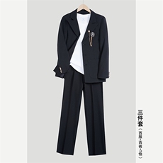 学院风dk制服男套装学生西服外套jk西装衬衫西裤班服潮W6618-P113，男装西服，星座412-3