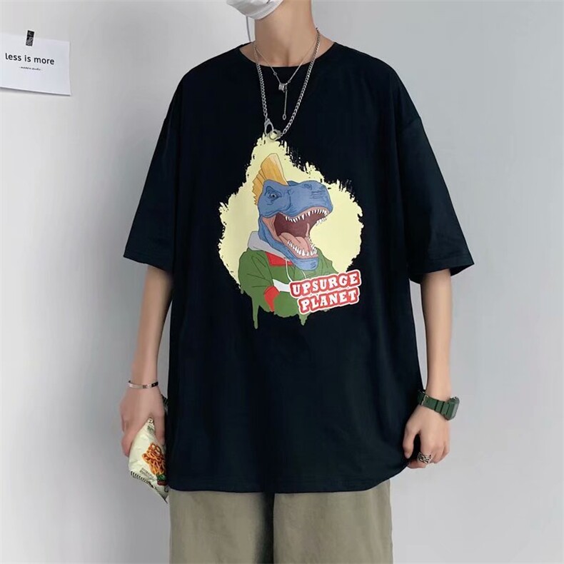 夏季潮牌男士短袖t恤男潮流上衣情侣半袖体恤衫RT20P28,男装T恤,星座1116-2