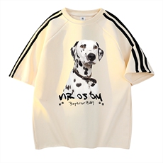 杏色拼黑织带