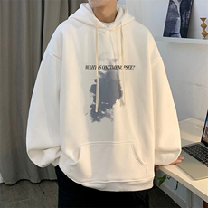 抖音得物供货可提供视频秋冬重磅美式宽松连帽卫衣DL2303，男装卫衣，电商A486