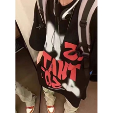 情侣装潮牌t恤欧美高街重磅百搭短袖男夏季半袖上衣TA1488，男装T恤，星座1116A（原606A-3）