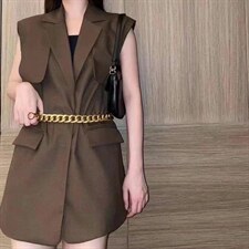 马甲，风衣，女装马甲，芭丽名媛