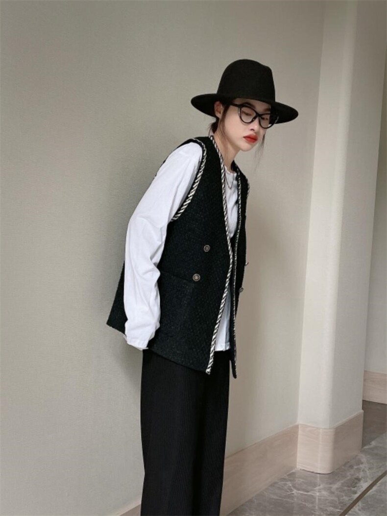 香风马甲，女装马甲，麦缇诺