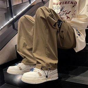 24春款港风工装裤休闲裤束脚裤男KP208P55
