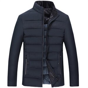6802/P80 爸爸短款棉袄中老年立领休闲商务棉服中年休闲商务棉衣图片
