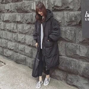 匹诺曹同款中长款情侣棉服加厚冬装韩面包服棉袄大码棉衣外套图片