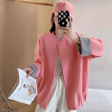 春季新款撞色外套，其它，斐媞梦