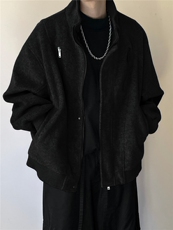 现货立领加厚羊毛呢夹克外套男士秋冬呢大衣A351-AJ2602-P125，男装夹克，电商A351